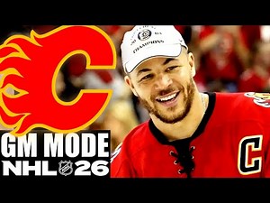 NHL 26 - Calgary Flames - GM Mode Commentary ep 1