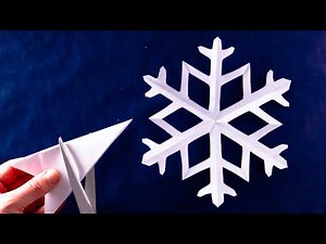 How to Cut Beautiful Snowflakes for Winter & Holidays