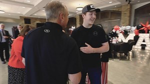 Matthew is a fighter. Through a partnership with Make-A-Wish, we are proud to join his fight, giving him a scholarship to cover his first year of tuition! Matthew, who is currently battling a brain tumor, was surprised with the news at a reception Wednesday afternoon. He was also presented with Texas Tech Football tickets, received a scholarship to attend Red Raider Camp this summer and will be working on campus in the fall. https://bit.ly/3loONJF | Texas Tech University