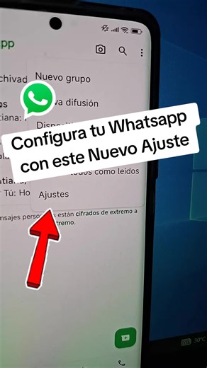 Configura tu WhatsApp con este nuevo ajuste