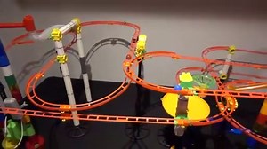 The world's largest marble run race