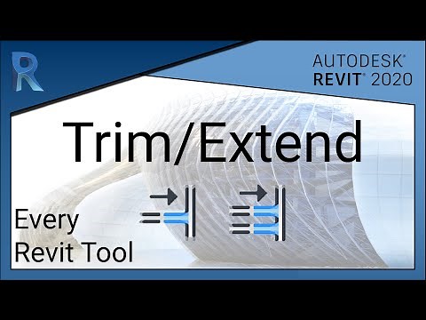 How to Use the Trim/Extend Tool in Revit | Revit 2020
