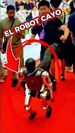 El robot MÁS ESTABLE del mundo cayó así… #shorts