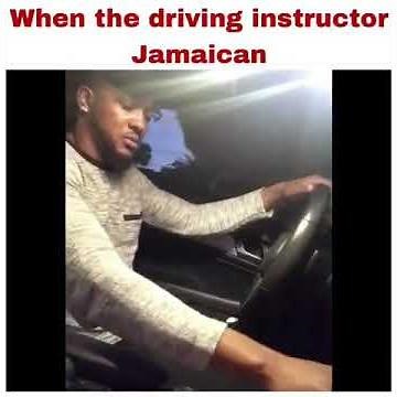 Jamaican driving instructor