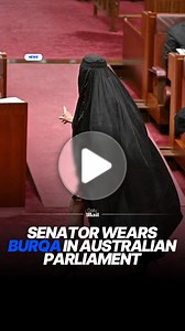 354K views · 1.7K reactions | The Australian Senate has descended into chaos after the leader of the right-wing One Nation party entered the chamber wearing a burqa. Pauline Hanson was seeking to introduce a bill that would ban full face coverings in Australia - a policy she has campaigned on for decades. Just minutes after other lawmakers blocked her from introducing that bill, she returned wearing a black burqa and floral dress that cut off above the knee. | Daily Mail Video | Facebook