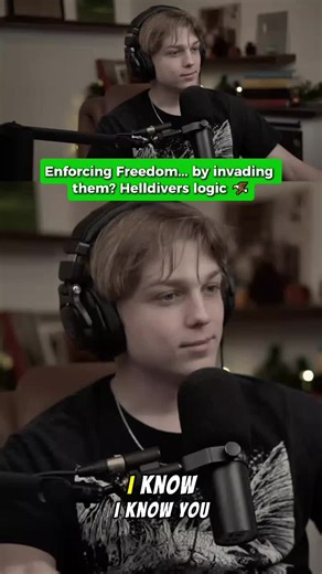 Enforcing Freedom... by invading them? Helldiver's logic #deanwithers #debates #itsdeannn #fettywap #realmadird