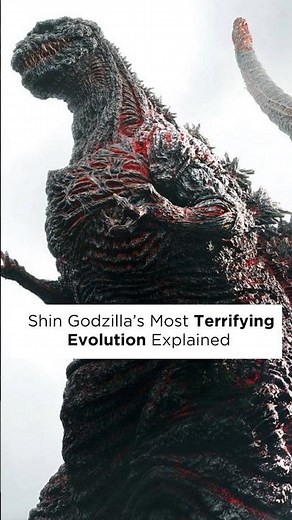 Shin Godzilla most terrifying facts You might not know #godzilla #shorts #shingodzilla #didyouknow