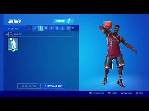 10 Minutes of BASKETBALL Emotes with BASKETBALL Skins! (Fortnite)
