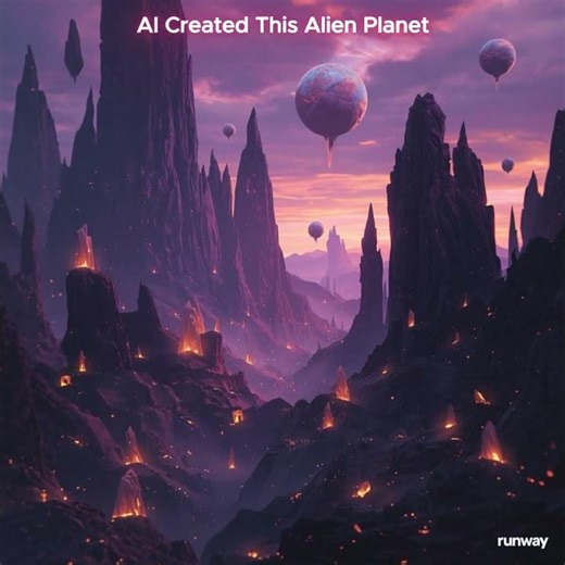 AI Created This Alien Planet 🌌