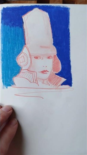 Sketches in cheap notebook #sketching