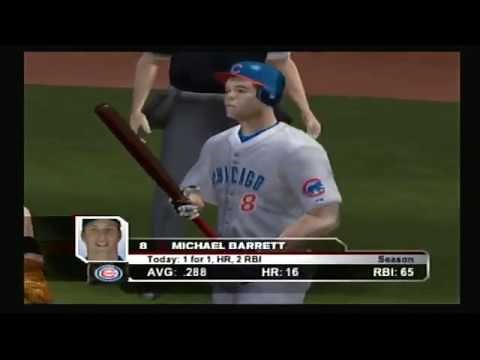 ESPN MLB 2K5 Gameplay - PS2 - Cubs vs Giants