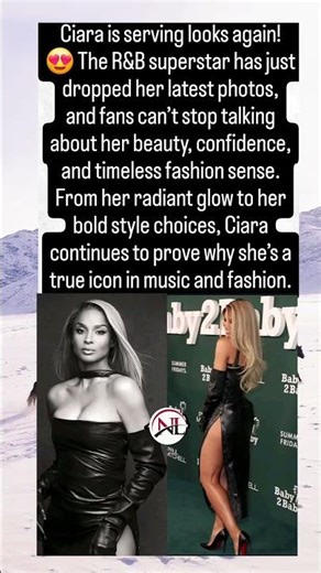 Ciara Stuns Fans With Her Latest Gorgeous Photoshoot #shorts #Ciara #CelebrityNews #TrendingNow