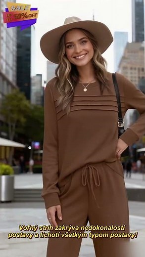 【🥇Skvělá nabídka】👗【S-3XL】🔥Dámská tepláková souprava