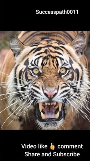 Powerful Tiger Roar in the Jungle | Dangerous Wild Tiger | Wildlife Video