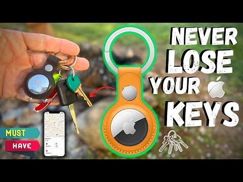 Apple Airtag on Keychain Testing the Find my Key's Feature