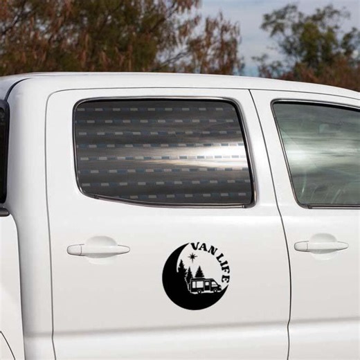 Van Life Vinyl Decal, Camper Van Sticker for Car, SUV, Window, RV Adventure Camping Sticker, Vanlife Outdoor Travel Decor, Bumper Sticker - Etsy