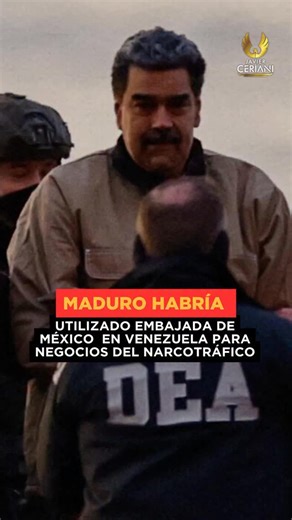 De acuerdo al gobierno de Estados Unidos , la embajada de México en Venezuela habría sido utilizado por Maduro para realizar negocios con el narco tráfico. Avanzan las investigaciones con relación a este y otras denuncias e investigaciones, en desarrollo. #javierceriani #noticias #cerianitas #venezuela🇻🇪 #mexico🇲🇽 | Javier Ceriani Oficial