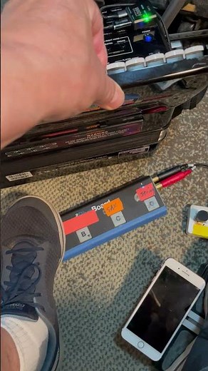 IRig Blueboard Controlling Roland FR1x Accordion | IPhone Angle On Pedal Creates Expression #shorts