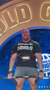Mitchell Hooper seals the 2024 Arnold Strongman Classic UK title with an emphatic finish on the super-rep deadlift 💪🏻🔥 | 2024 Arnold Strongman Classic UK is presented by Rogue Fitness SBD | Arnold Sports Festival UK