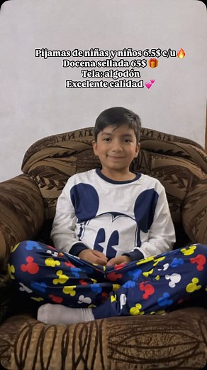 Ropa Intima y Pijamas on Instagram: "Pijamas de niñas y niños 6.5$ c/u🔥 Docena sellada :65$ 🎁 Tela: algodón Excelente calidad 💕"