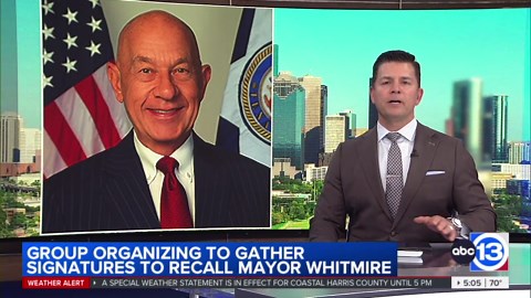 Group working to recall Houston Mayor John Whitmire gains steam