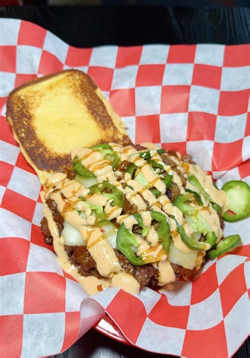 Triple patties, triple heat 🔥🍔 TRIPLE SPICY MASH — three smashed patties with jalapeños, pepper jack, and mash sauce. #MashedBurgers 📍652 Anderson Ave. Cliffside Park, NJ 07010 📍515 Washington St., Hoboken, NJ 07030 📍360 Bloomfield Ave, Montclair, NJ, 07042 📍66 Mamaroneck Ave. White Plain, NY 10601