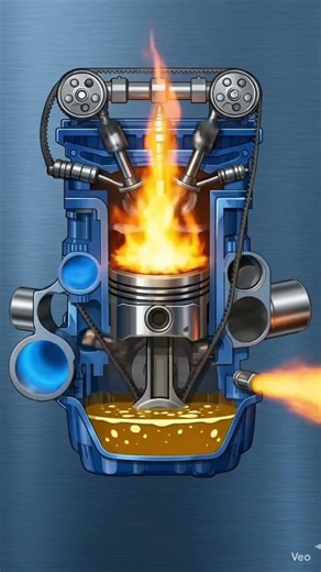 Ever Wondered What Happens Inside Your Engine? Mind-Blowing Footage!