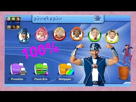 Lazy Town: Sportacus - pixelspix (completed game 100%) | How to Play