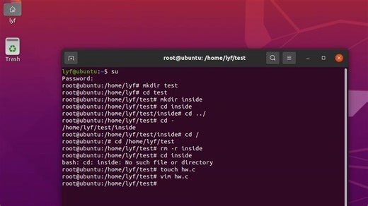 linux简单指令(vim+gcc演示)