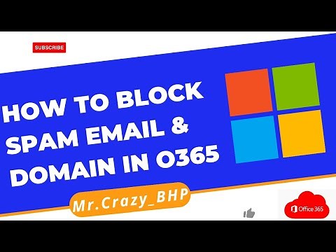 How to Block Spam Emails & Domain in Microsoft 365 from Admin Portal | Blacklist Email in Office 365