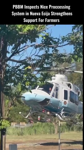 PBBM Inspects Nice Processing System in Nueva Ecija