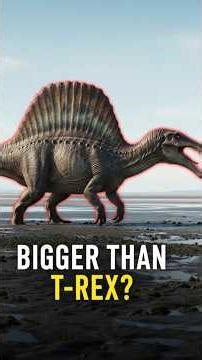 The Dinosaur That Hunted Underwater 🐊 #Spinosaurus #Shorts