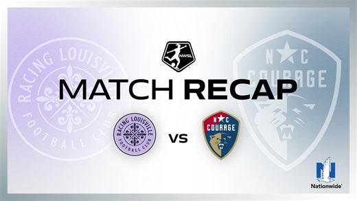 2K views · 30 reactions | Racing Louisville and NC Courage share the points to kick off their 2025 seasons 欄 LOUvNC highlights, presented by Nationwide | National Women's Soccer League | Facebook
