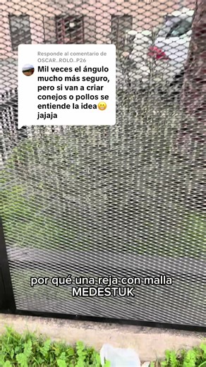 La mejor reja con Malla Medestuk para seguridad