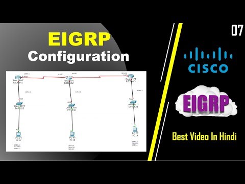 EIGRP Configuration with 3 Router | Simple Configuration | Techdotcode #ccna #networkengineer