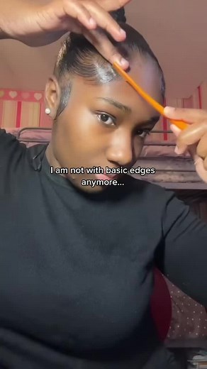 Achieve Sleek and Dramatic Edges with This Hairstyle Tutorial