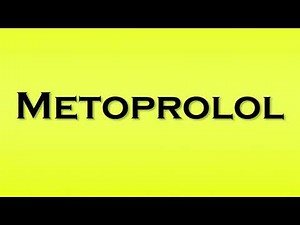 Pronunciation of Metoprolol