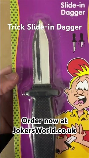 Slide-in Dagger Prank at JokersWorld.co.uk