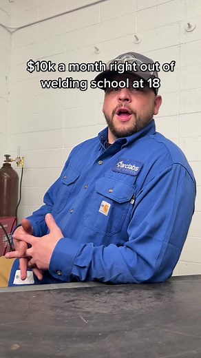 $39/Hour Welding Job Right Out of School!