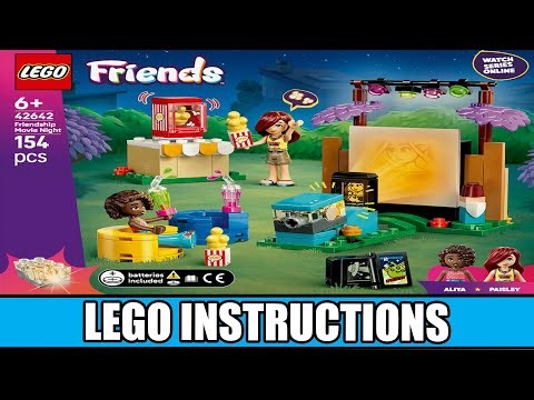 LEGO Instructions - Friends - 42642 - Friendship Movie Night
