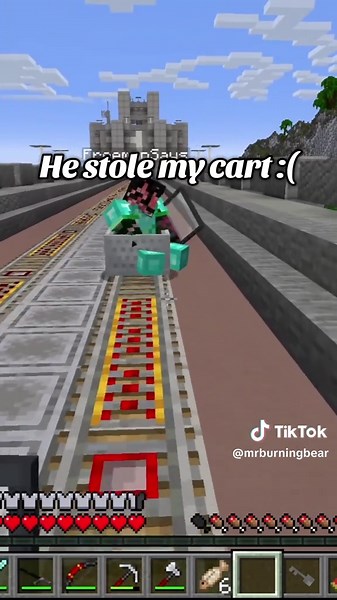 Minecraft Jungle Outrage: Stolen Minecart Incident