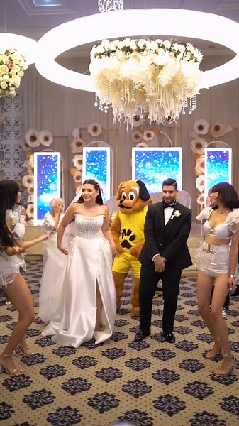 Elegant Wedding Dance of Tunisian Groom and Russian Bride