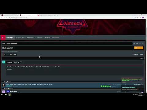 Altenen Registration Guide