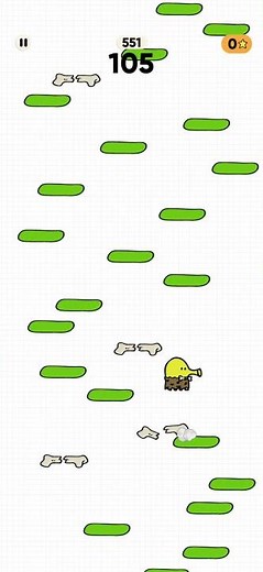 Level 2 Gets FAST Real Quick 😱🔥 | Doodle Jump 2 #shorts