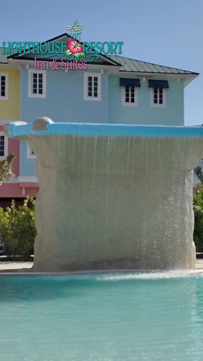 28K views · 321 reactions | The Lighthouse waterfall resort pool is now open! Book your next island escape at Lighthouseislandresort.com | Lighthouse Island Resort | Facebook