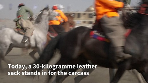Played for centuries in Afghanistan's northern steppes, the national equestrian sport buzkashi, at the heart of Afghan identity, has evolved from a rough, rural pastime to a professionalised phenomenon flush with cash. | AFP News Agency