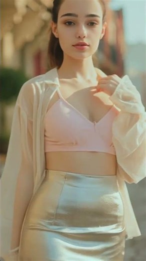 💖 Silver Mini Skirt Street Style | GlamHarmony