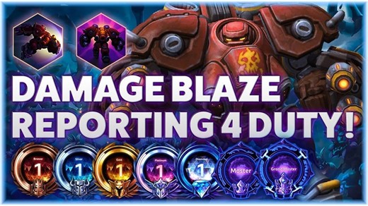 🔥「炎爆输出」布雷泽 Combustion 烈焰焚身💥——这波啊~是伤害拉满的钢铁洪流！爆燃推进流青铜直通宗师 (B2GM)