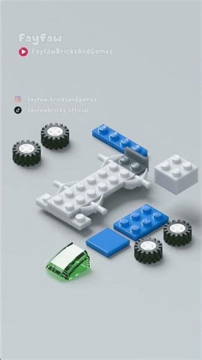 LEGO classic racing car #lego #racing #satisfying