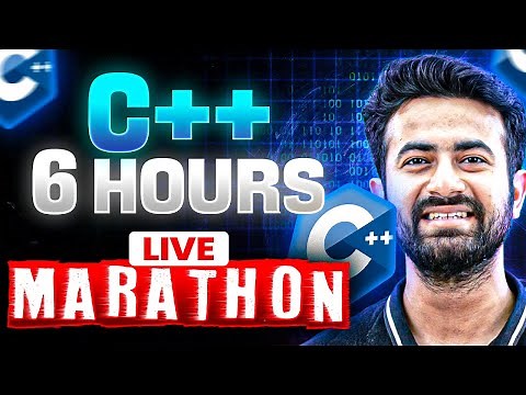 6 Hours Marathon of C++ by Raghav Sir | Complete C++ in one Video | Live C++ Marathon Class